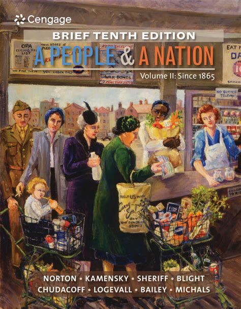 Bundle A People and a Nation Volume II Since 1865 10th MindTap History 1 term 6 months Printed Access Card Epub