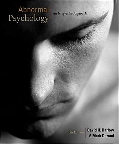 Bundle Abnormal Psychology An Integrated Approach 6th CengageNOW with eBook Printed Access Card Reader