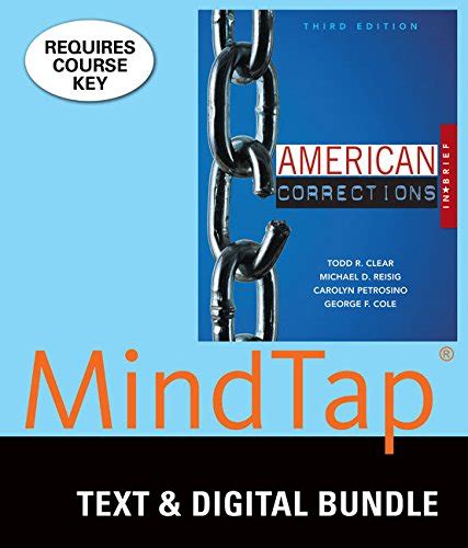 Bundle American Corrections in Brief Loose-Leaf Version 3rd LMS Integrated MindTap Criminal Justice 1 term 6 months Printed Access Card Reader