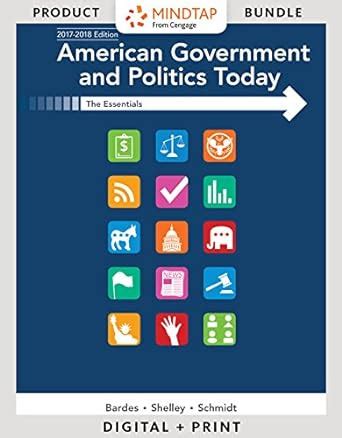 Bundle American Government Institutions and Policies Loose-leaf Version 16th MindTap Political Science 1 term 6 months Printed Access Card Doc