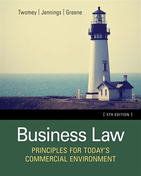 Bundle Business Law Principles for Today s Commercial Environment 5th MindTap Business Law 2 terms 12 months Printed Access Card Epub