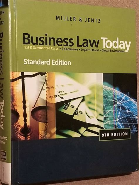 Bundle Business Law Today Standard Edition 9th CengageNOW Printed Access Card Kindle Editon