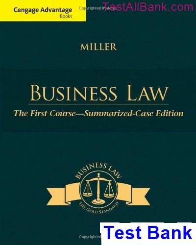 Bundle Cengage Advantage Books Business Law The First Course Summarized Case Edition CourseMate with Digital Video Library 1 term 6 months Printed Access Card Doc