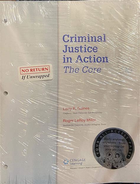 Bundle Cengage Advantage Books Essentials of Criminal Justice Loose-leaf Version 8th MindTap Criminal Justice 1 term 6 months Printed Access Card Reader