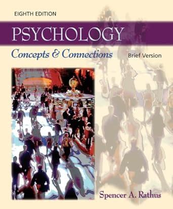 Bundle Cengage Advantage Books Psychology Concepts and Connections Brief Loose-leaf Version 9th CourseMate with Virtual Psychology Labs 1 term 6 months Printed Access Card Epub