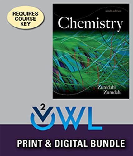 Bundle Chemistry 9th OWLv2 with MindTap Reader 4 terms 24 months Access Code Doc