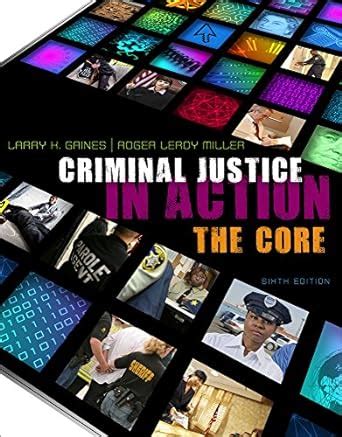 Bundle Criminal Justice in Action 6th WebTutor™ ToolBox for Blackboard Printed Access Card Epub