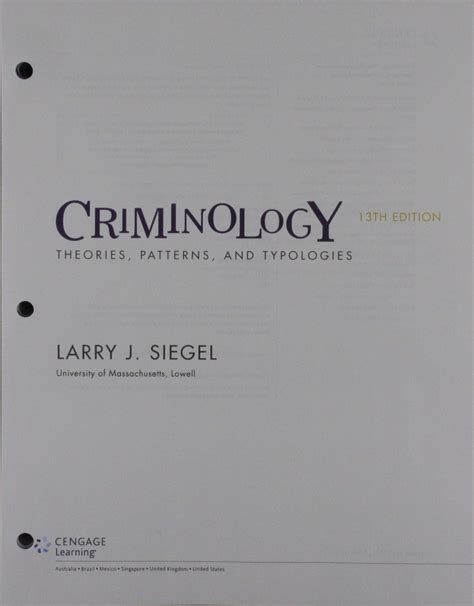 Bundle Criminology Theories Patterns and Typologies 11th Criminal Justice CourseMate with eBook Printed Access Card Epub