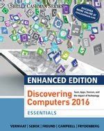 Bundle Enhanced Discovering Computers 2017 LMS Integrated MindTap Computing 2 terms 12 months Printed Access Card Doc