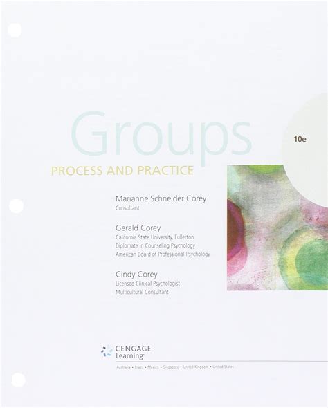 Bundle Groups Process and Practice 10th LMS Integrated MindTap Counseling 2 terms 12 months Printed Access Card Reader