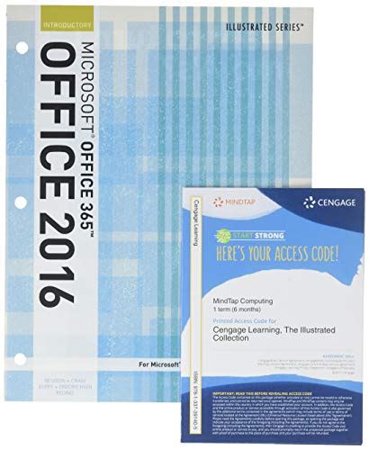 Bundle Illustrated Microsoft Office 365 and Office 2016 Intermediate Loose-leaf Version LMS Integrated MindTap Computing 1 term 6 months Printed Access Card Doc