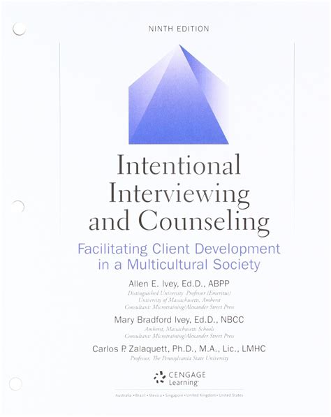 Bundle Intentional Interviewing and Counseling Facilitating Client Development in a Multicultural Society Loose-Leaf Version 9th MindTap Counseling 1 term 6 months Printed Access Card Reader