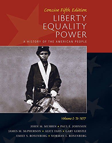 Bundle Liberty Equality Power Concise 5th Interactive Cengage Learning eBook Printed Access Card Doc