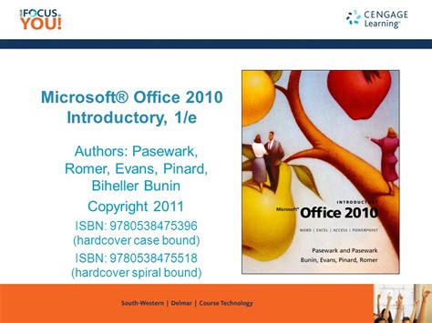 Bundle Microsoft Office 2010 Introductory Microsoft Windows 7 Essential Epub