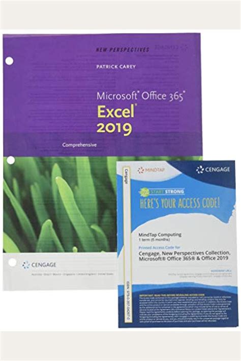 Bundle New Perspectives Microsoft Office 365 and Excel 2016 Comprehensive Loose-leaf Version LMS Integrated SAM 365 and 2016 Assessments Trainings with 2 MindTap Reader Printed Access Card Epub