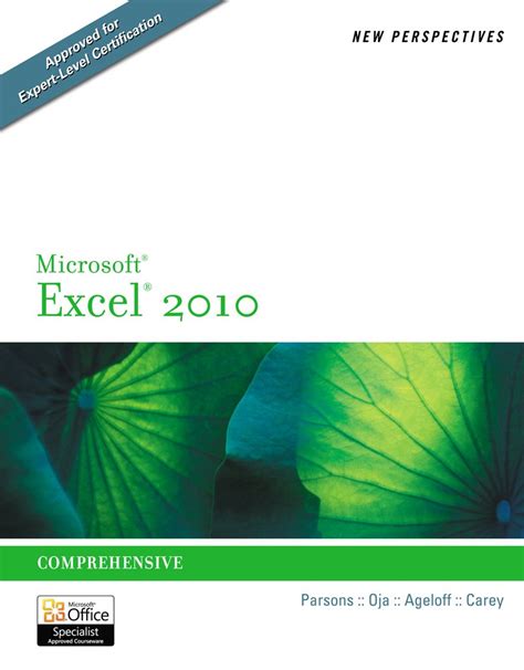 Bundle New Perspectives on Microsoft Excel 2010 Comprehensive New Perspectives on Microsoft Access 2010 Introductory PDF