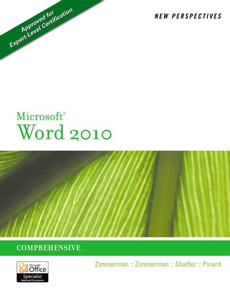 Bundle New Perspectives on Microsoft Word 2010 Comprehensive Angel Printed Access Card Comprehensive Reader
