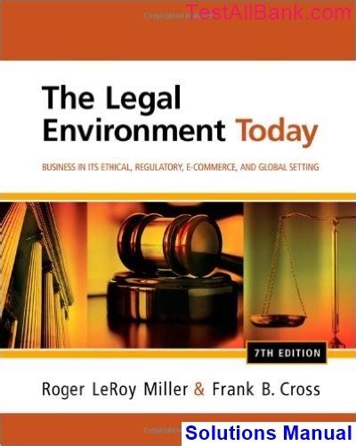 Bundle The Legal Environment Today Business In Its Ethical Regulatory E-Commerce and Global Setting 6th Aplia 1-Semester Printed Access Card Aplia Edition Sticker Epub