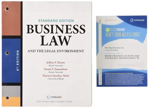 Bundle The Legal Environment of Business 8th Business Law Digital Video Library Printed Access Card Kindle Editon