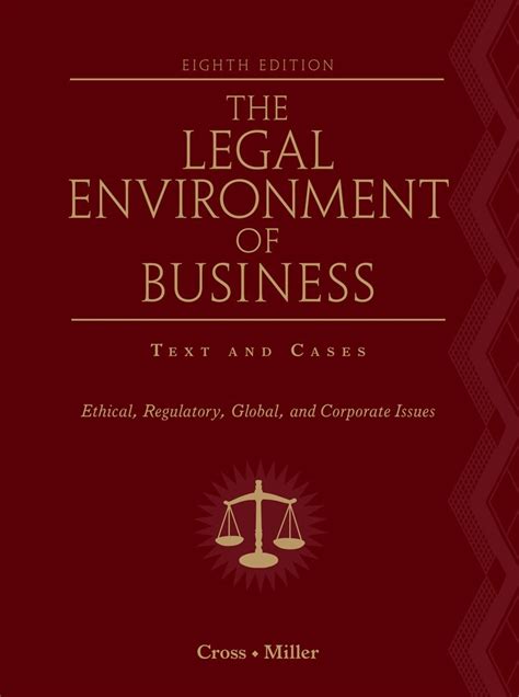 Bundle The Legal Environment of Business Text and Casesâ€•Ethical Regulatory Global and Corporate Issues 8th Aplia 1-Semester Printed Access Card Aplia Edition Sticker Epub