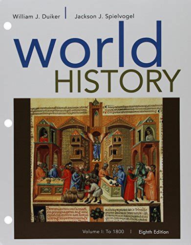 Bundle World History Volume I To 1800 Loose-Leaf Version 8th Aplia™ 1 term Printed Access Card Reader