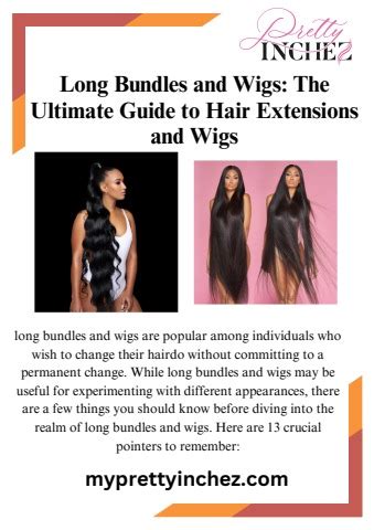 Bundles and Wigs: Your Guide to the Ultimate Hair Transformation