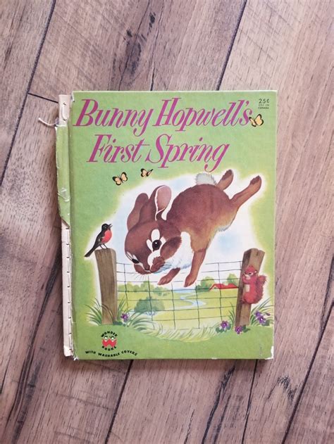 Bunny Hopwell s First Spring GandD Vintage Reader