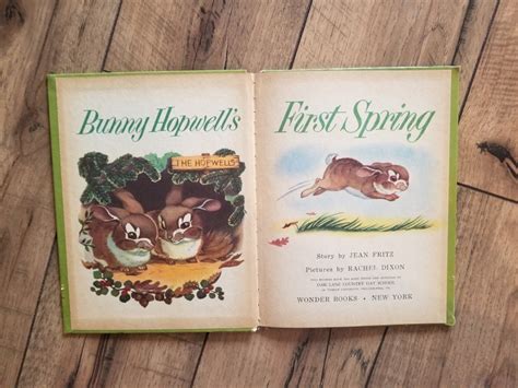 Bunny Hopwell s First Spring GandD Vintage