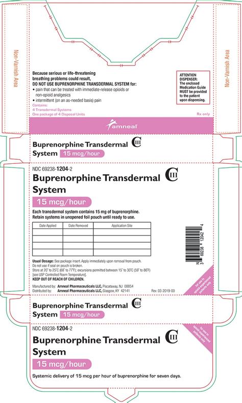 Buprenorphine Patch Side Effects: A Comprehensive Guide