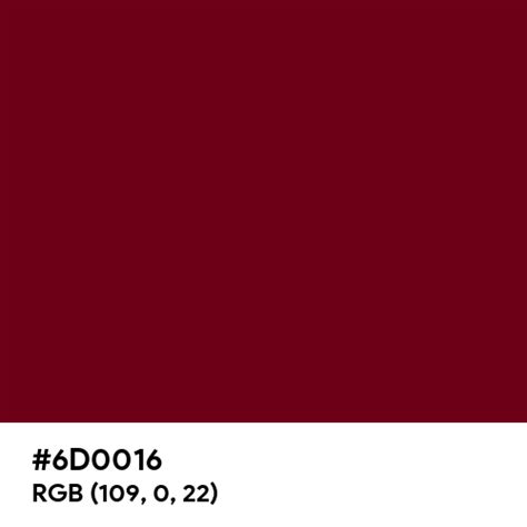 Burgundy's rich and alluring color