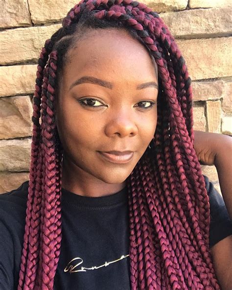 Burgundy Braiding Hair: 101 Styles That'll Make You Drop Everything