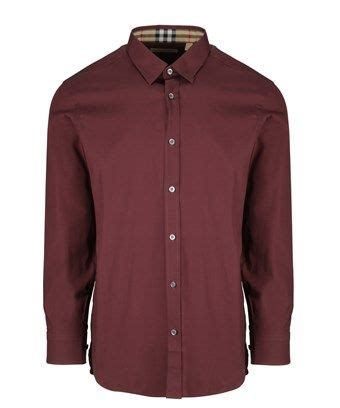 Burgundy Burberry Shirt: Elevate Your Style and Make a Bold Statement