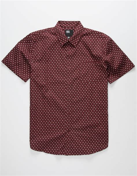 Burgundy Button Up Shirt: A Timeless Classic for Men