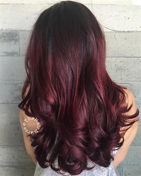 Burgundy Dark Hair: 10,000 Shades of Allure