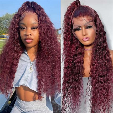 Burgundy Deep Wave Wig: Your Guide to 4 Vibrant Styles