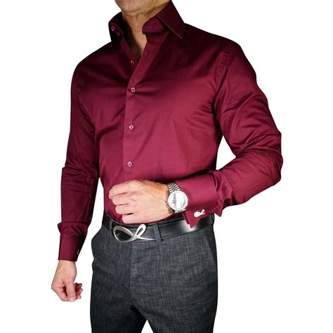 Burgundy Dress Shirt: A Versatile and Sophisticated Wardrobe Staple