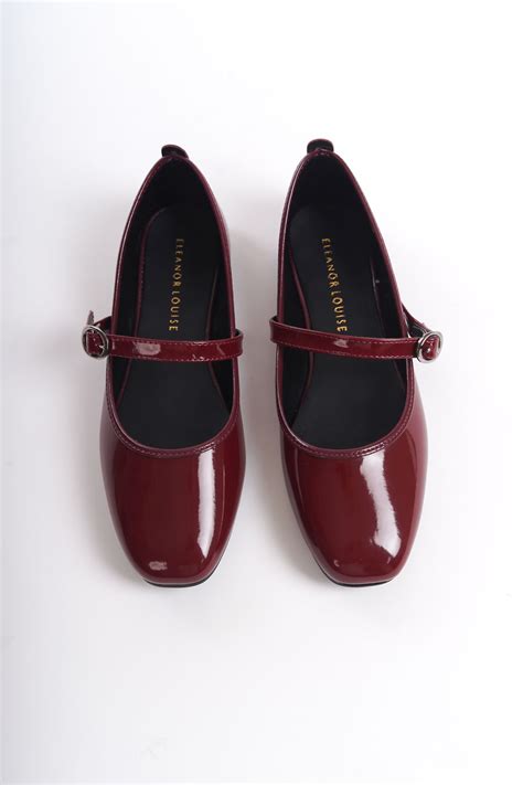 Burgundy Mary Janes: A Timeless Style for the Fashion-Forward