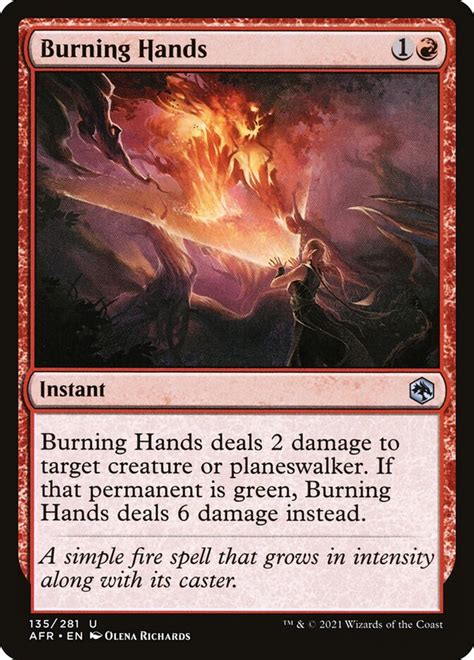 Burning Hands: