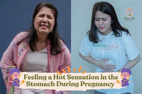 Burning feeling in stomach while pregnant