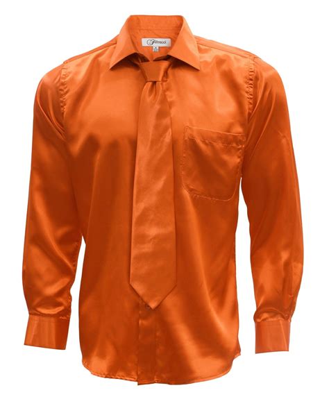 Burnt Orange Dress Shirt Mens: A Style Statement for Sophisticated Gentlemen