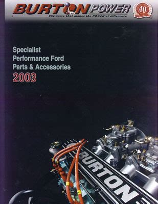 Burton Power Catalogue