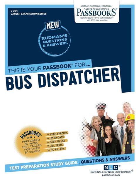 Bus DispatcherPassbooks Career Examination Series C-294 Epub