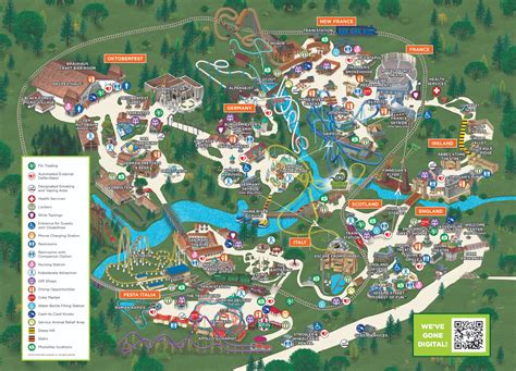 Busch Gardens Williamsburg VA Map: Navigate the Thrill-Packed Kingdom