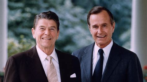 Bush and Reagan: The Iconic Political Duo's Enduring Style