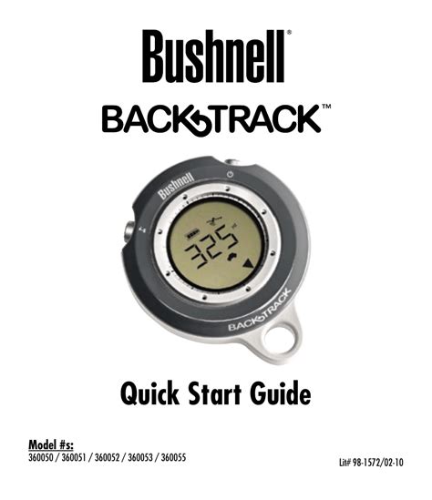 Bushnell Backtrack Ebook PDF