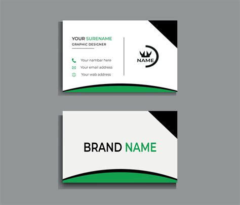 Business Card Template Illustrator