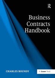 Business Contracts Handbook Doc