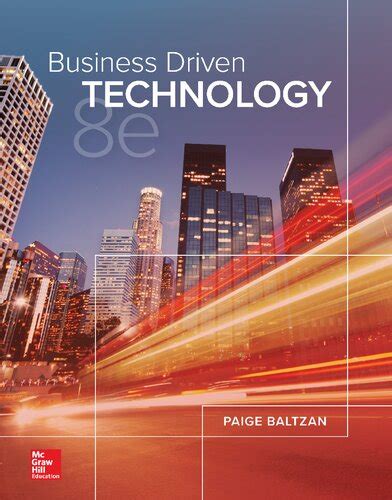 Business Driven Technology PDF