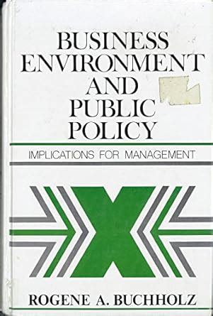 Business Environment and Public Policy Implications For Management & Doc