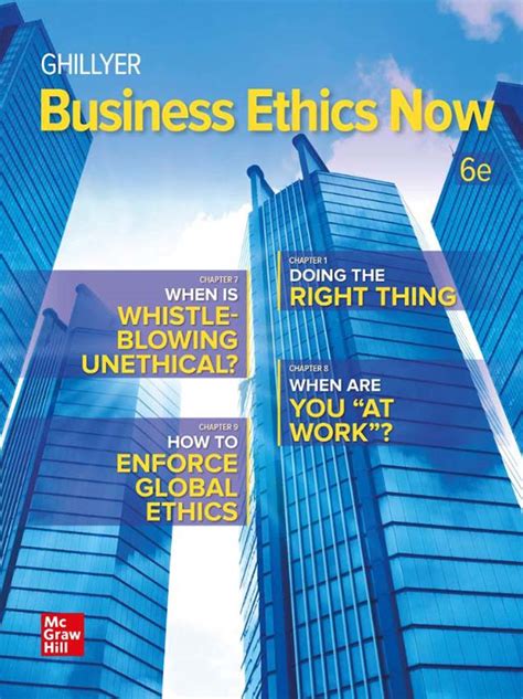 Business Ethics Now Ghillyer Ebook Ebook Reader